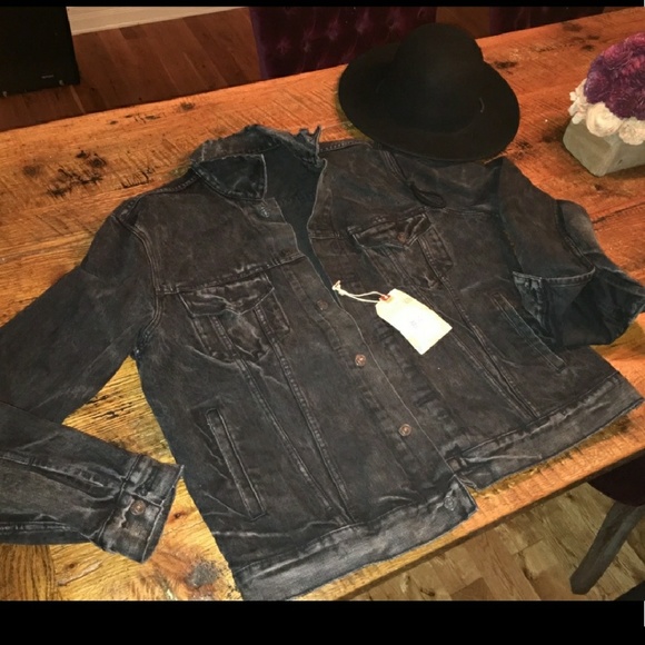 Ralph lauren denim and supply black denim jacket - Picture 3 of 5